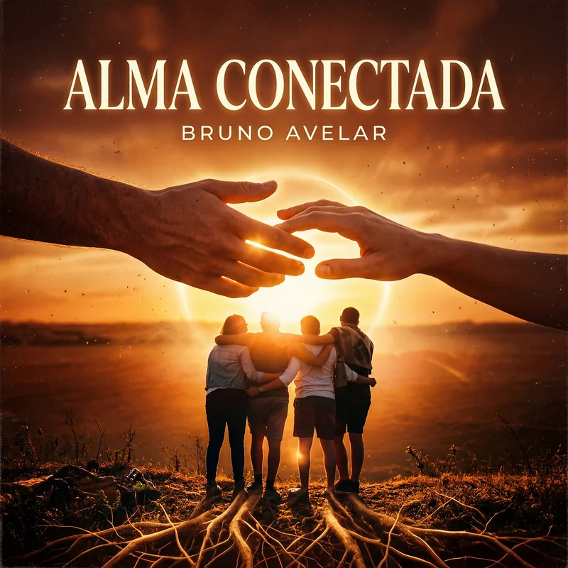 Capa do álbum Alma Conectada, de Bruno Avelar